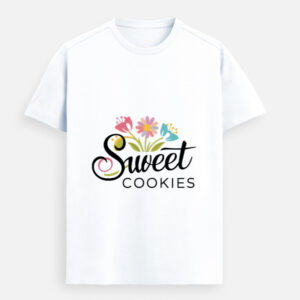 Minimal floral design printed on premium Supima cotton unisex t-shirt for daily wear in India