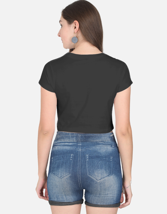 Sassy 'Oh Who Is You' Crop Top for Women | Trendy Maharashtra College Fashion at tnextgenclothing.store - Image 5